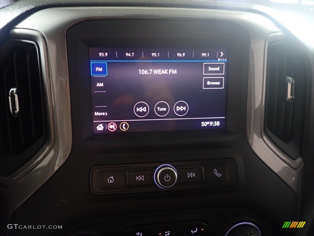 2020 Silverado 1500 Custom Trail Boss Double Cab 4x4 - Northsky Blue Metallic / Jet Black photo #25