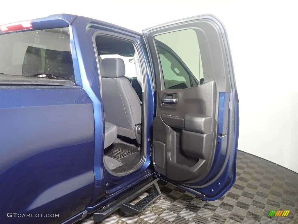 2020 Silverado 1500 Custom Trail Boss Double Cab 4x4 - Northsky Blue Metallic / Jet Black photo #34