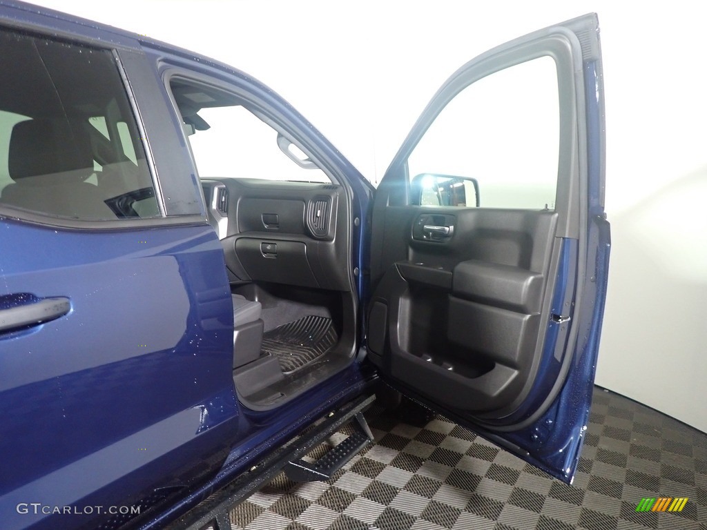 2020 Silverado 1500 Custom Trail Boss Double Cab 4x4 - Northsky Blue Metallic / Jet Black photo #36