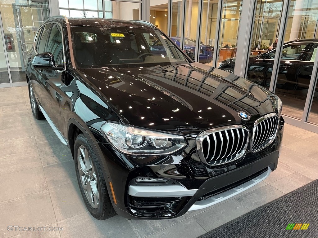 2021 X3 xDrive30i - Jet Black / Black photo #1