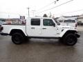 2020 Bright White Jeep Gladiator Rubicon 4x4  photo #7