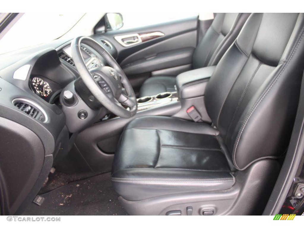 2016 Nissan Pathfinder Platinum Front Seat Photos