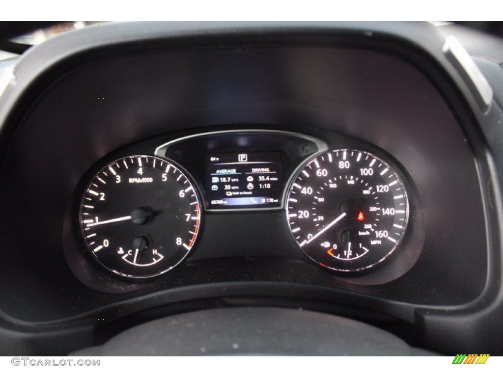 2016 Nissan Pathfinder Platinum Gauges Photo #141547500