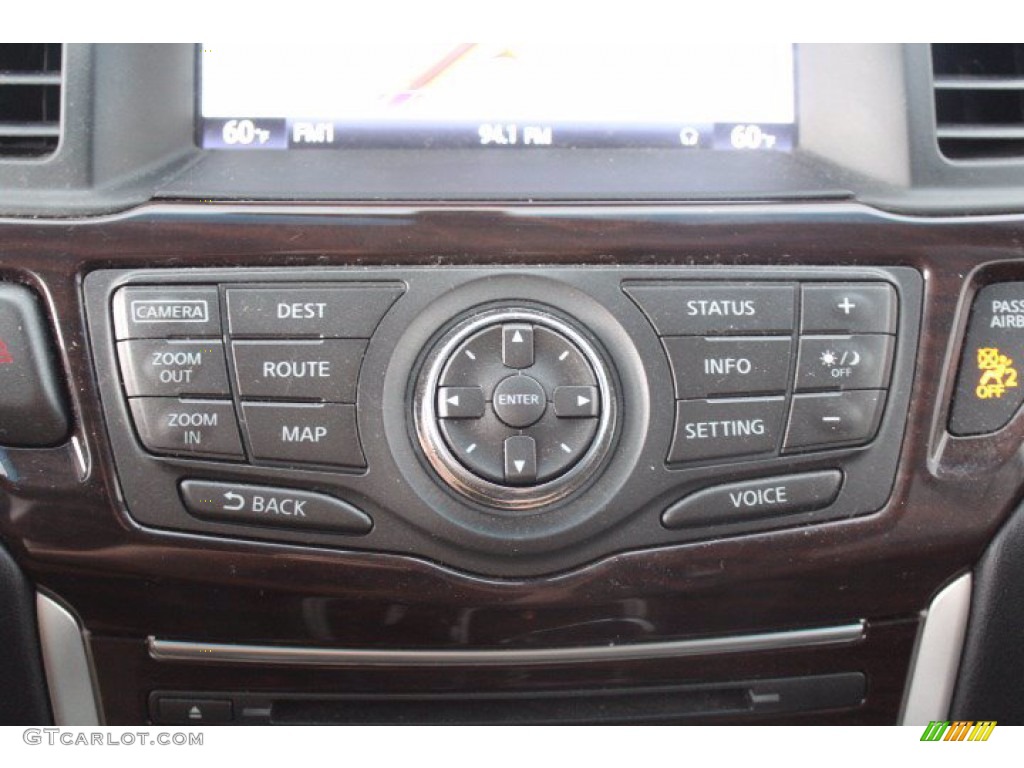 2016 Nissan Pathfinder Platinum Controls Photo #141547539