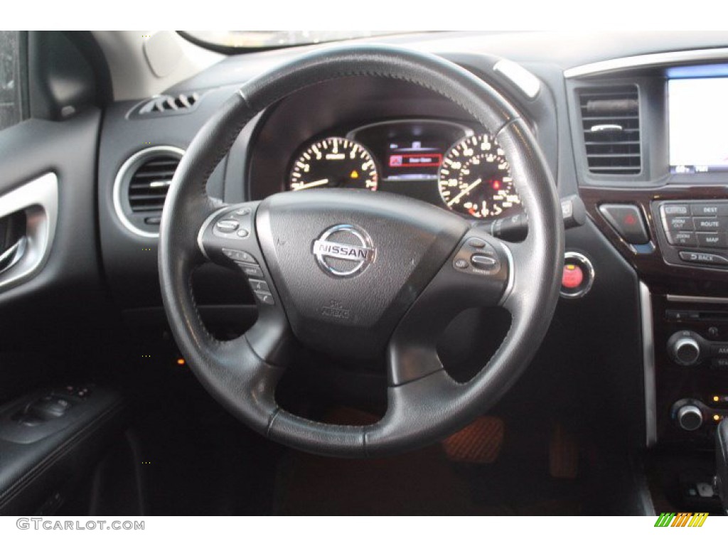 2016 Nissan Pathfinder Platinum Steering Wheel Photos