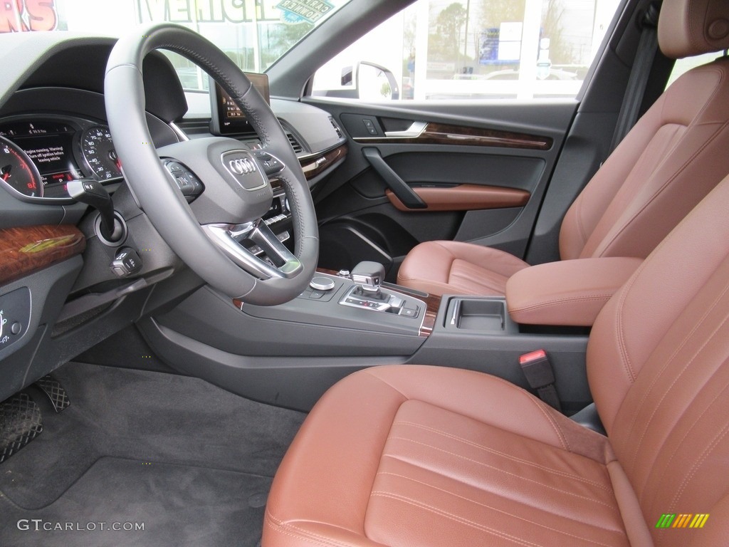 Nougat Brown Interior 2020 Audi Q5 Premium quattro Photo #141548304