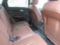 2020 Audi Q5 Nougat Brown Interior Rear Seat Photo
