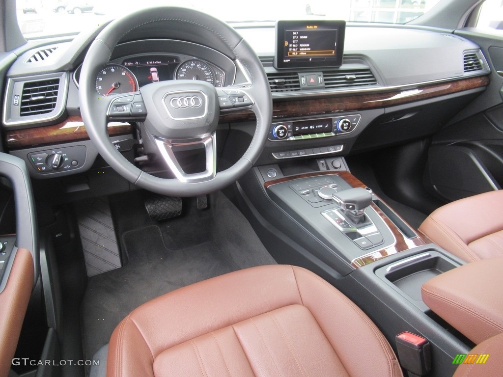 Nougat Brown Interior 2020 Audi Q5 Premium quattro Photo #141548371
