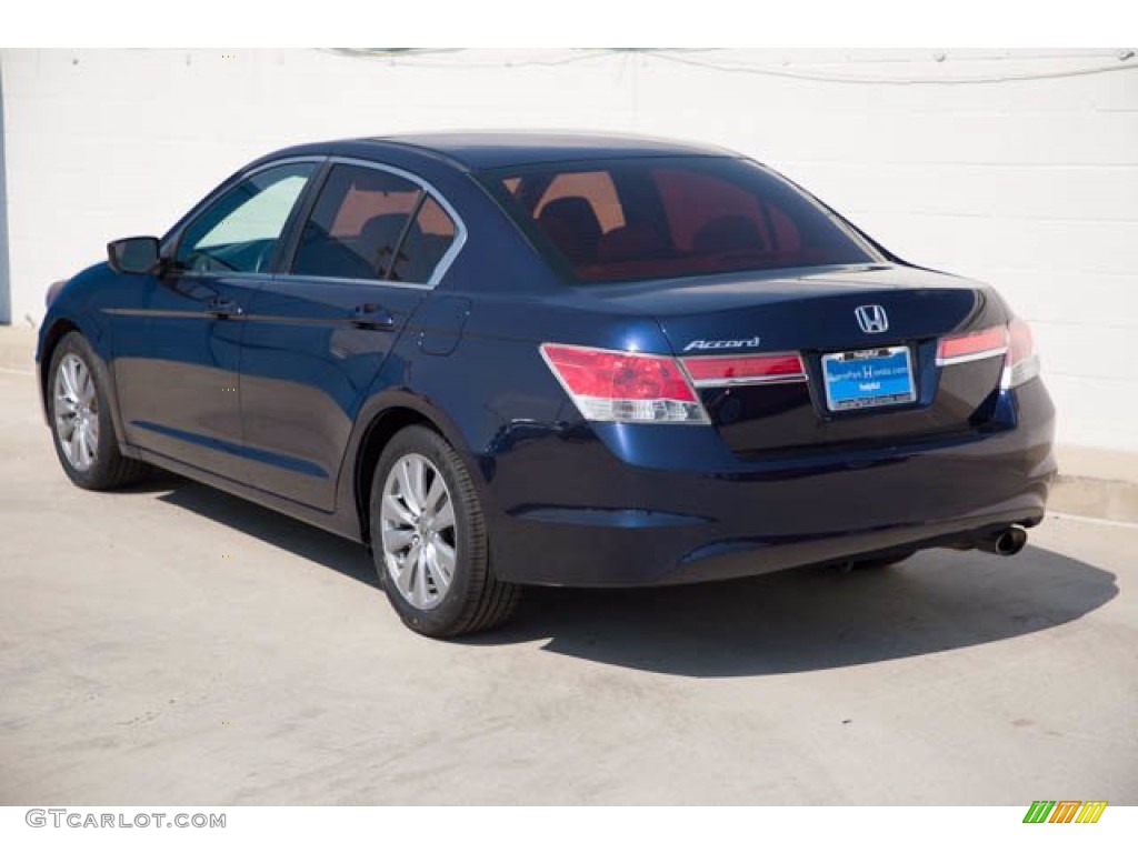 2012 Accord EX Sedan - Royal Blue Pearl / Gray photo #2