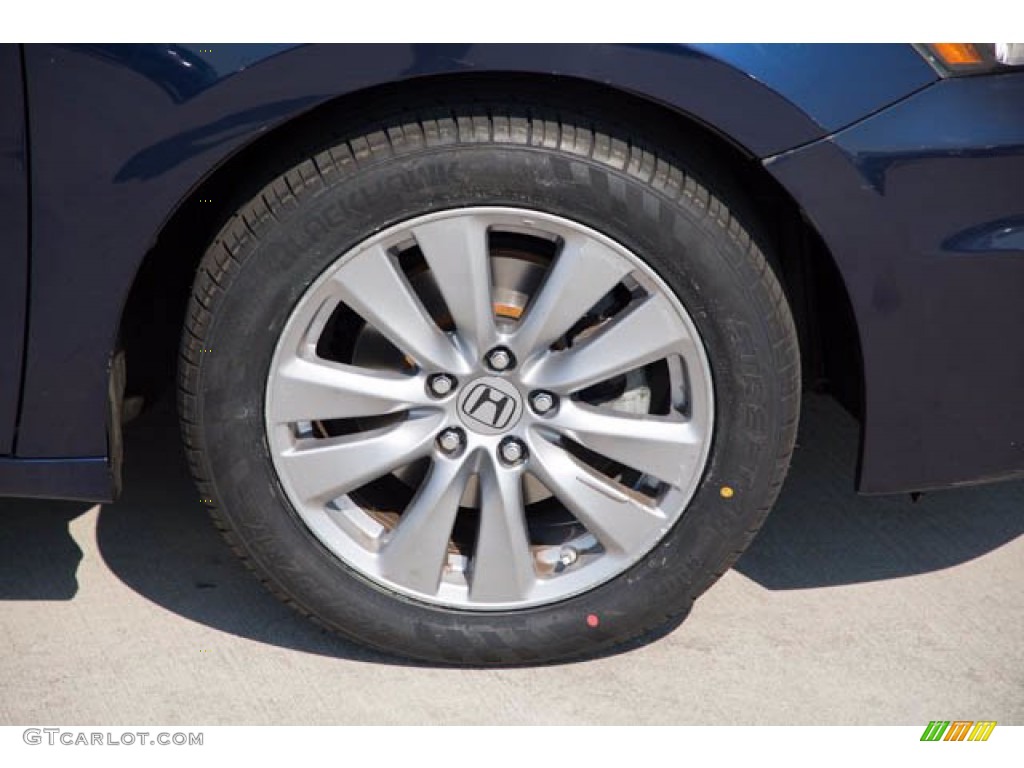 2012 Accord EX Sedan - Royal Blue Pearl / Gray photo #34