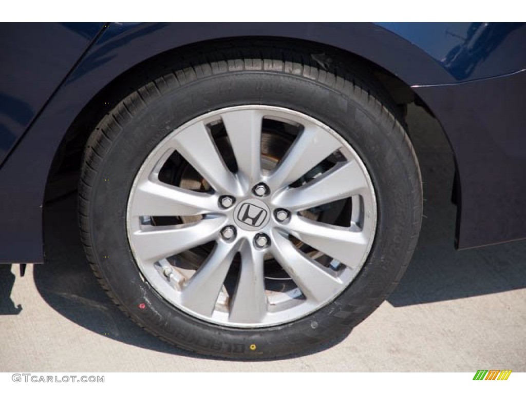 2012 Accord EX Sedan - Royal Blue Pearl / Gray photo #35