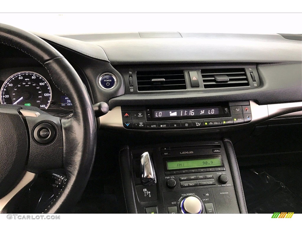 2016 CT 200h Hybrid - Nebula Gray Pearl / Black photo #5