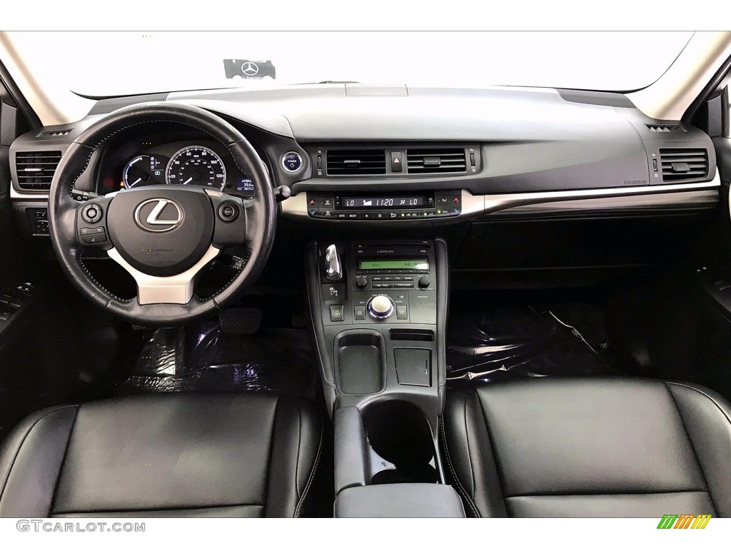 2016 CT 200h Hybrid - Nebula Gray Pearl / Black photo #15