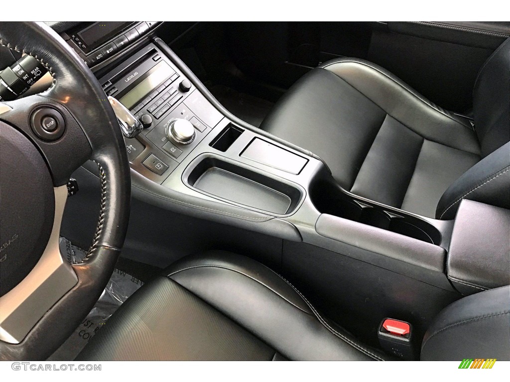2016 CT 200h Hybrid - Nebula Gray Pearl / Black photo #17