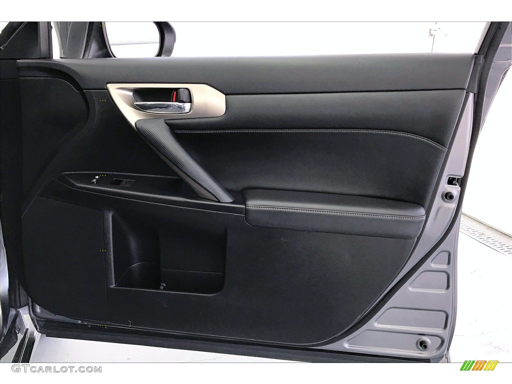 2016 Lexus CT 200h Hybrid Black Door Panel Photo #141550581