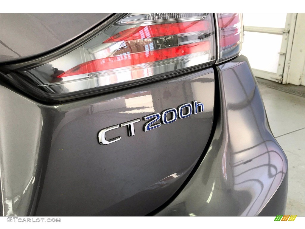 2016 CT 200h Hybrid - Nebula Gray Pearl / Black photo #30