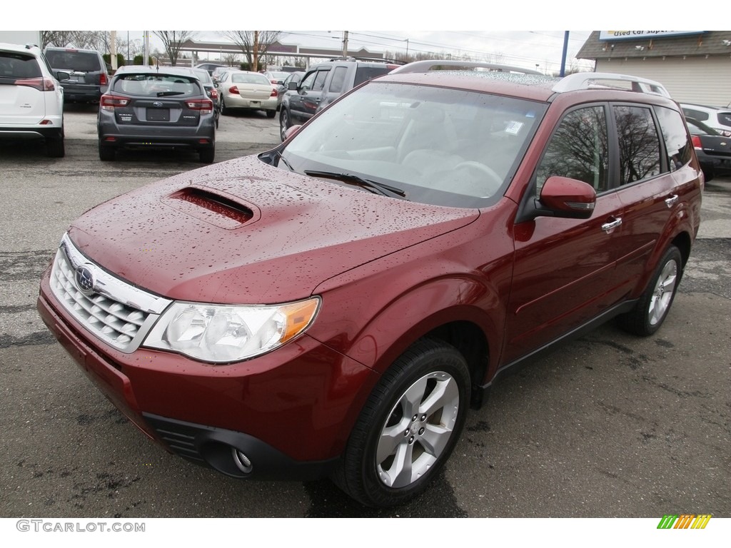 Camelia Red Metallic 2011 Subaru Forester 2.5 XT Touring Exterior Photo #141551574