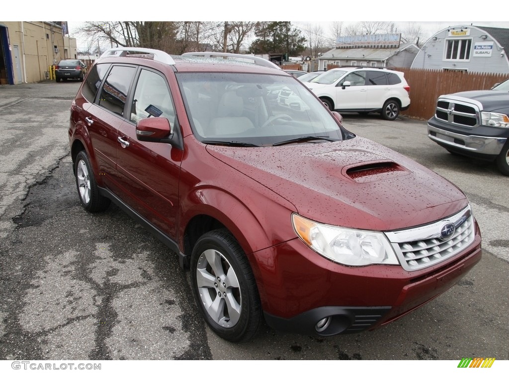 Camelia Red Metallic 2011 Subaru Forester 2.5 XT Touring Exterior Photo #141551628