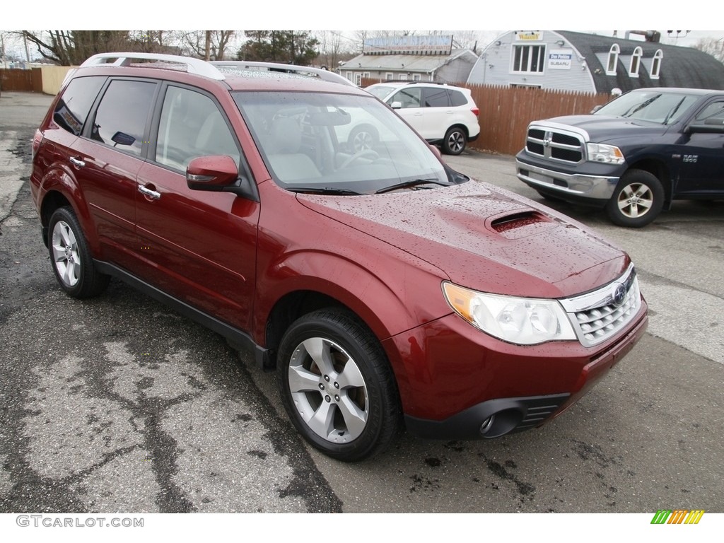 Camelia Red Metallic 2011 Subaru Forester 2.5 XT Touring Exterior Photo #141551655