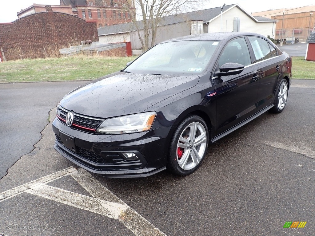 Black 2017 Volkswagen Jetta GLI 2.0T Exterior Photo #141552186