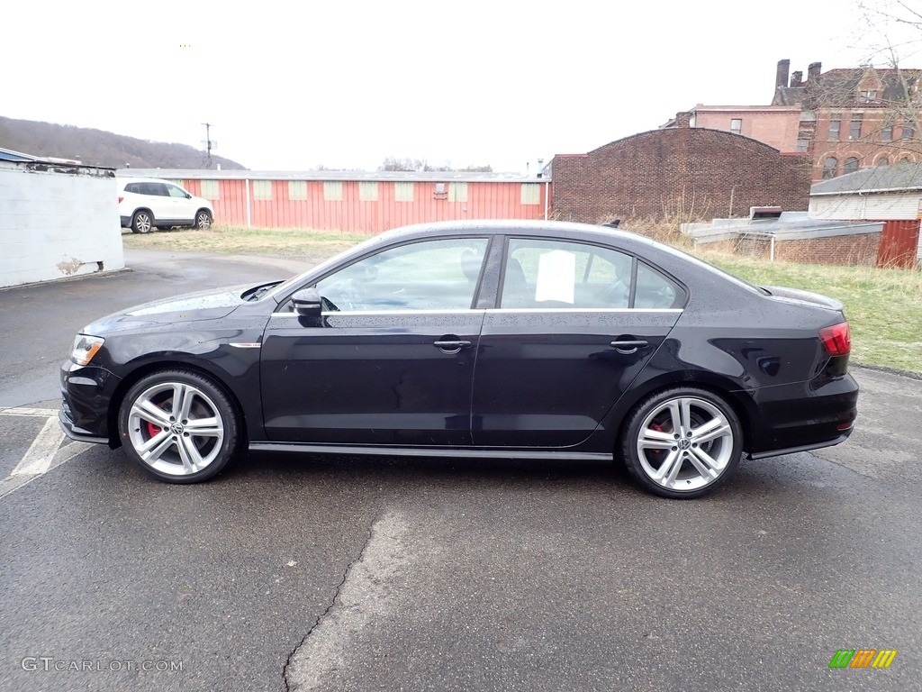 2017 Jetta GLI 2.0T - Black / Titan Black photo #6