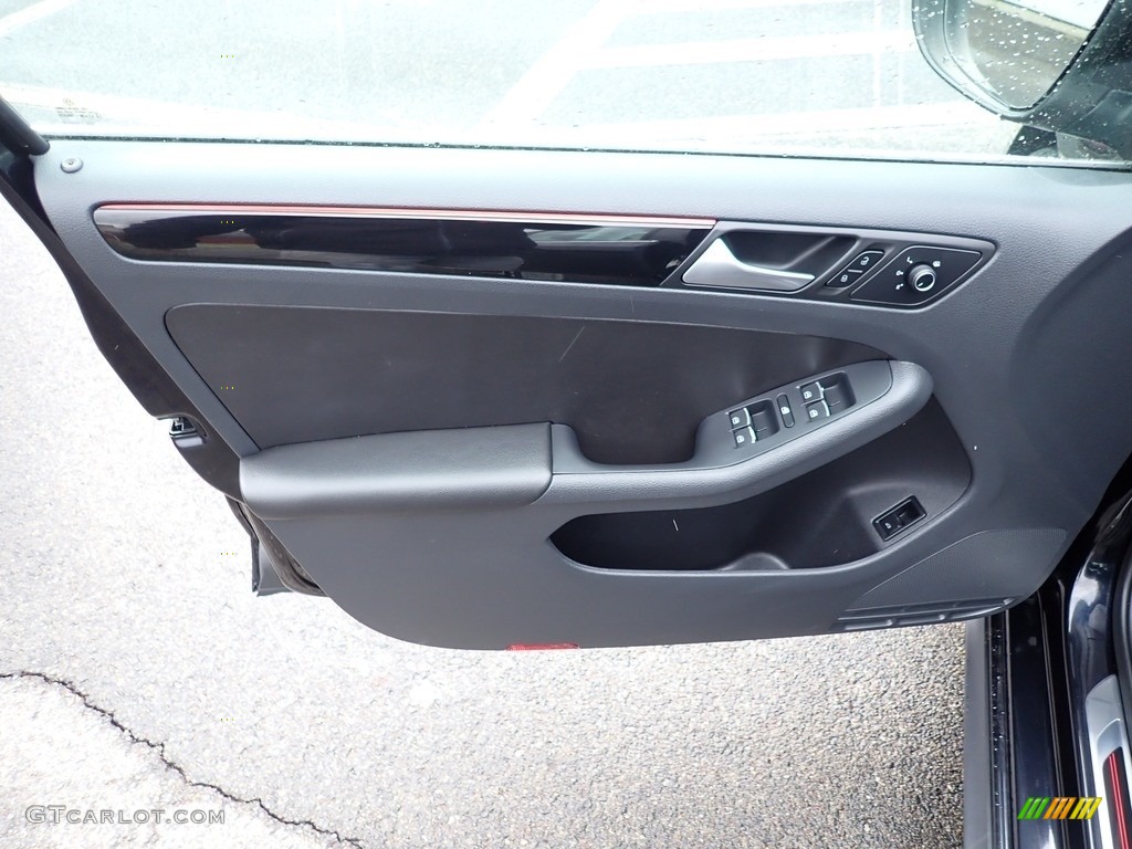 2017 Volkswagen Jetta GLI 2.0T Titan Black Door Panel Photo #141552507