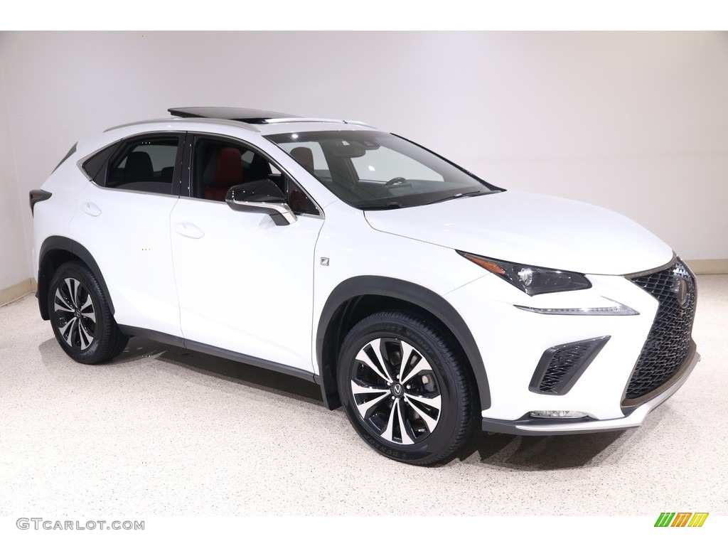 2018 NX 300 F Sport AWD - Ultra White / Circuit Red photo #1