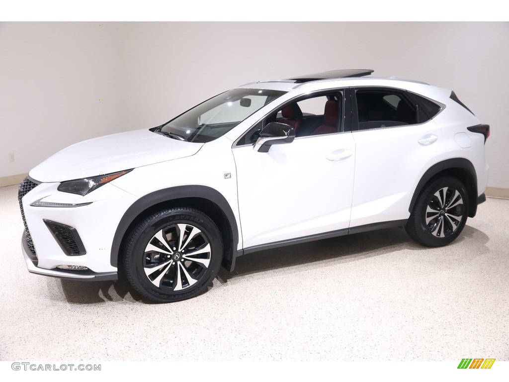 2018 NX 300 F Sport AWD - Ultra White / Circuit Red photo #3