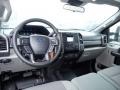 Medium Earth Gray 2021 Ford F250 Super Duty XLT Crew Cab 4x4 Interior Color