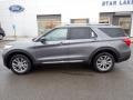 2021 Carbonized Gray Metallic Ford Explorer Limited 4WD  photo #2