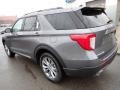 2021 Carbonized Gray Metallic Ford Explorer Limited 4WD  photo #3