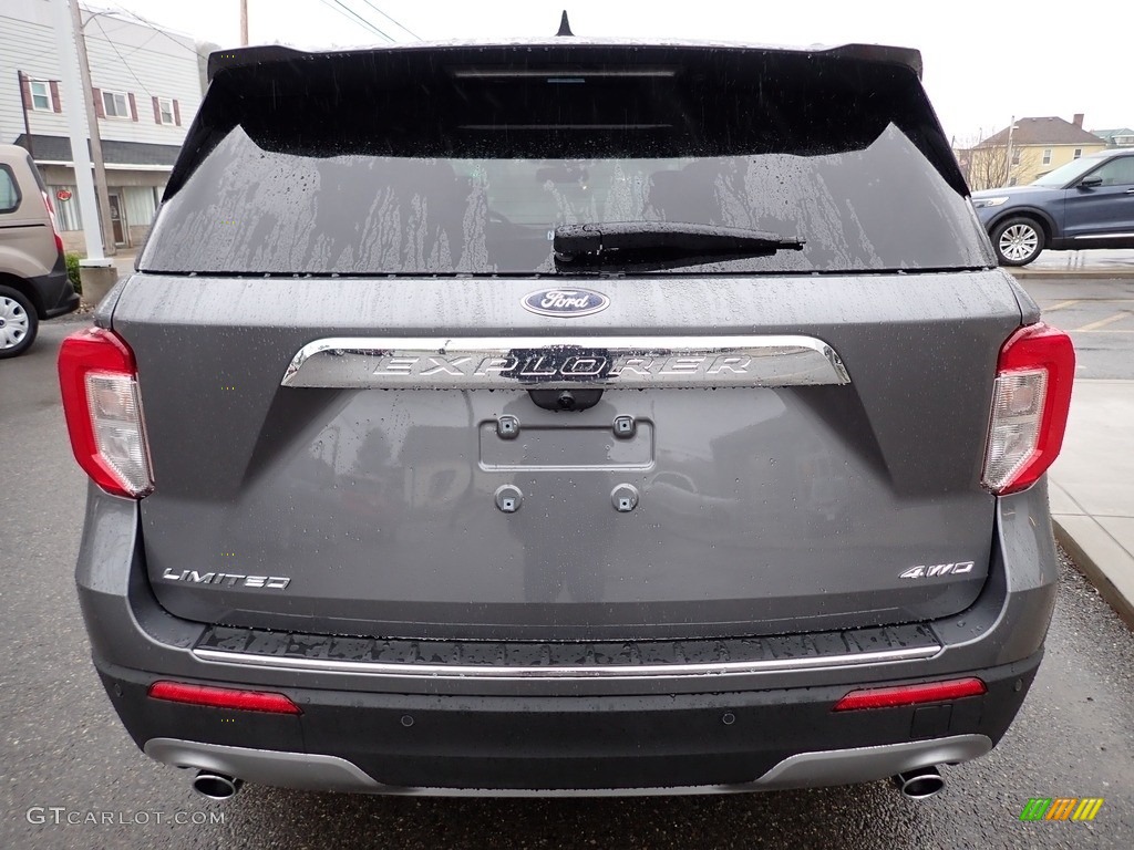 2021 Explorer Limited 4WD - Carbonized Gray Metallic / Ebony photo #4