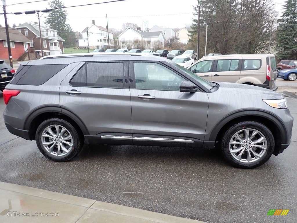 2021 Explorer Limited 4WD - Carbonized Gray Metallic / Ebony photo #7