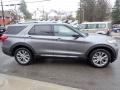 2021 Carbonized Gray Metallic Ford Explorer Limited 4WD  photo #7