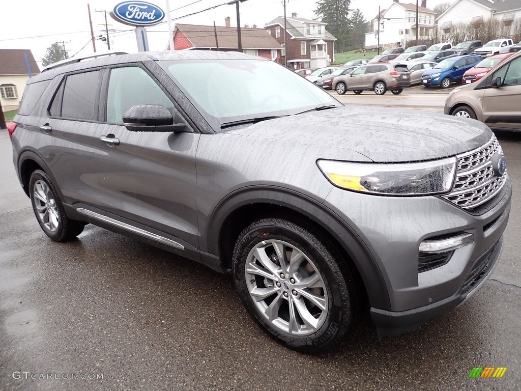 2021 Explorer Limited 4WD - Carbonized Gray Metallic / Ebony photo #8
