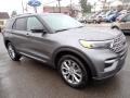 2021 Carbonized Gray Metallic Ford Explorer Limited 4WD  photo #8