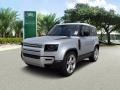 Hakuba Silver Metallic 2021 Land Rover Defender 90 First Edition