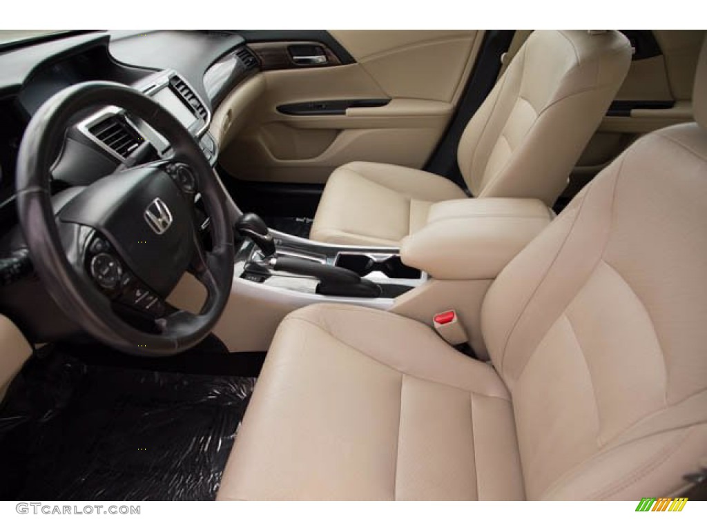 2017 Accord EX-L Sedan - White Orchid Pearl / Ivory photo #3