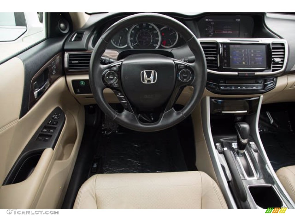 2017 Accord EX-L Sedan - White Orchid Pearl / Ivory photo #5