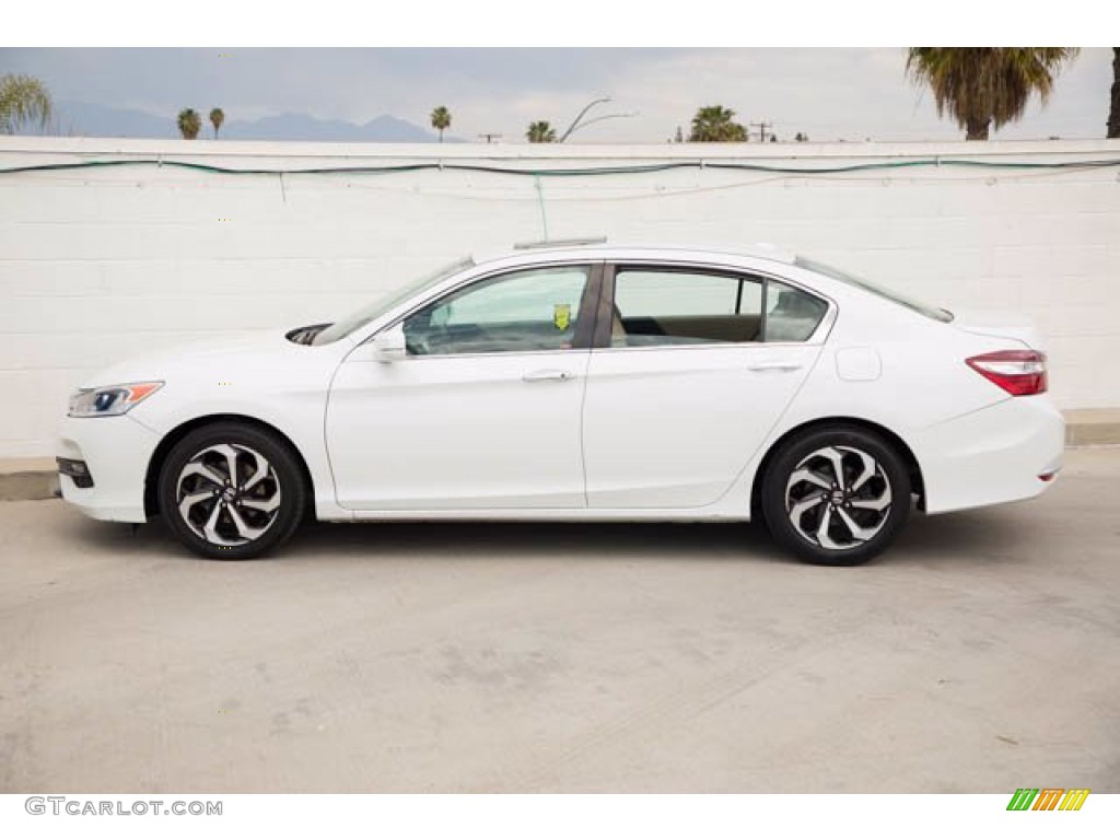 2017 Accord EX-L Sedan - White Orchid Pearl / Ivory photo #8