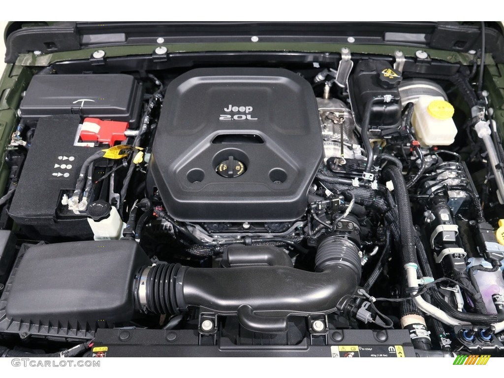 2021 Jeep Wrangler Sport 4x4 2.0 Liter Turbocharged DOHC 16-Valve VVT 4 Cylinder Engine Photo #141555035