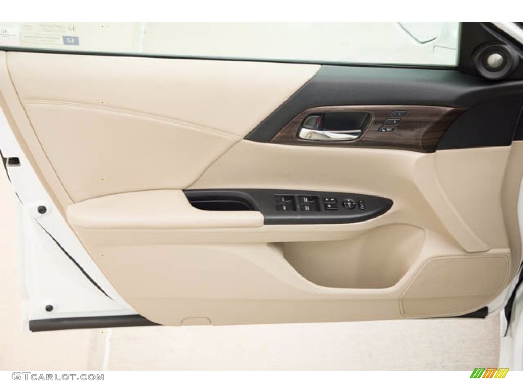 2017 Accord EX-L Sedan - White Orchid Pearl / Ivory photo #29