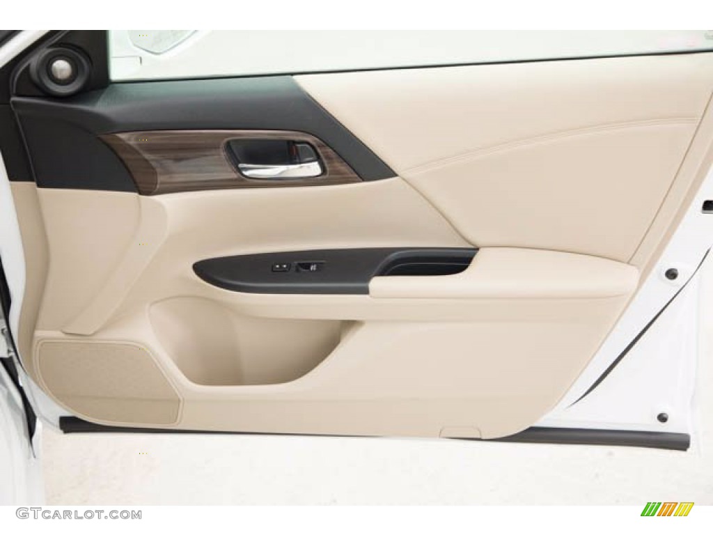 2017 Accord EX-L Sedan - White Orchid Pearl / Ivory photo #33