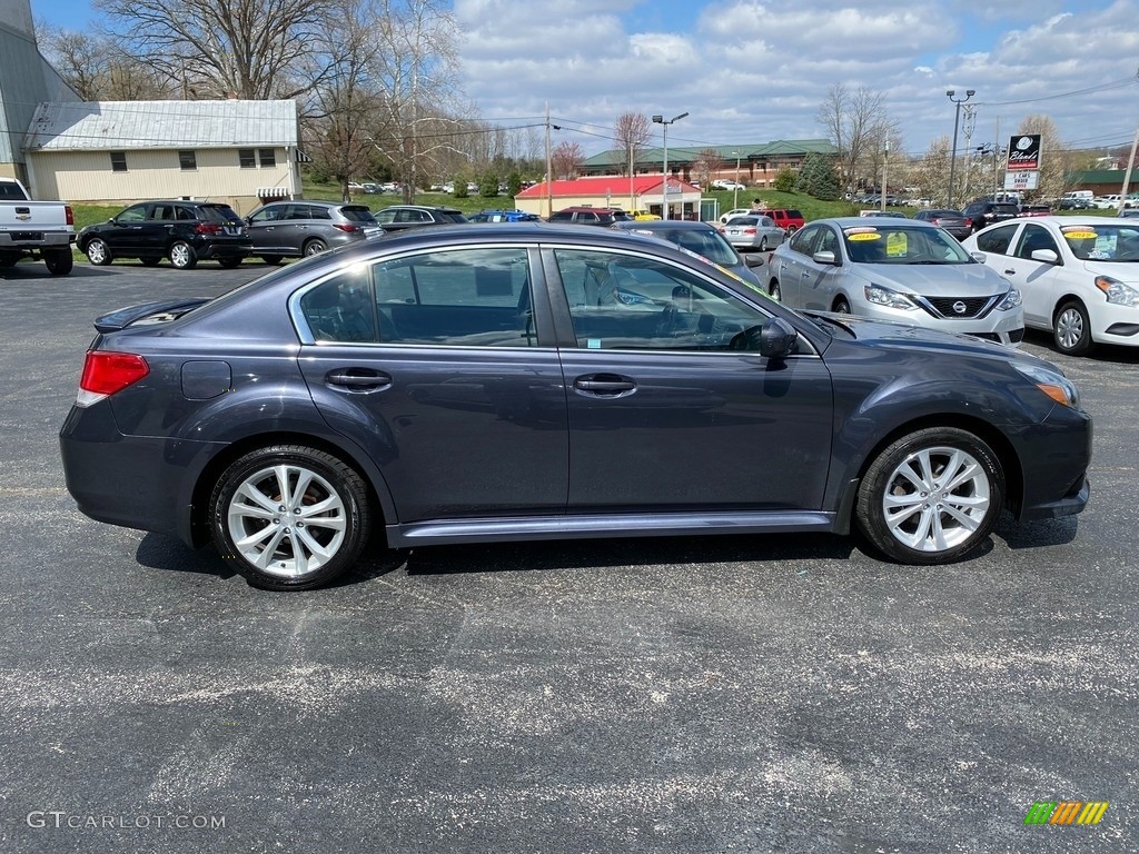 2013 Legacy 2.5i Limited - Graphite Gray Metallic / Off Black Leather photo #5