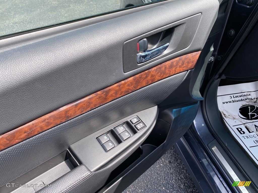 2013 Legacy 2.5i Limited - Graphite Gray Metallic / Off Black Leather photo #8