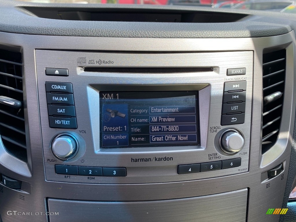 2013 Legacy 2.5i Limited - Graphite Gray Metallic / Off Black Leather photo #20