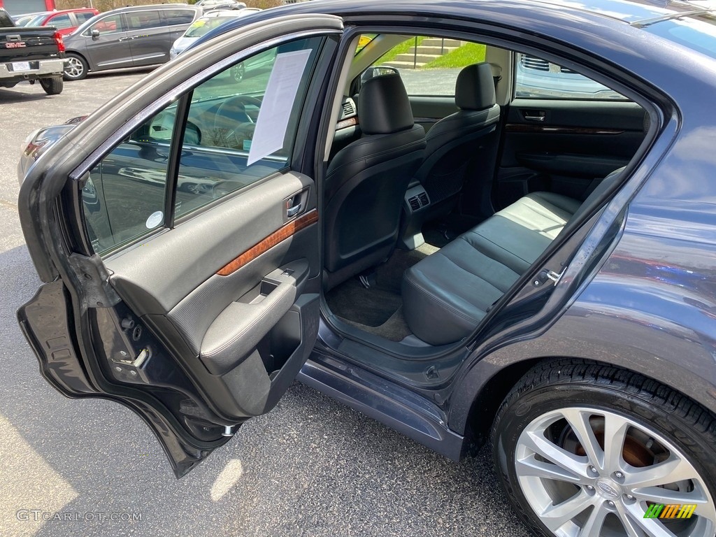2013 Legacy 2.5i Limited - Graphite Gray Metallic / Off Black Leather photo #29