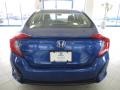 2018 Aegean Blue Metallic Honda Civic LX Sedan  photo #8