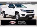 Summit White 2015 Chevrolet Colorado WT Extended Cab