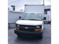 Summit White - Express Cutaway 3500 Moving Van Photo No. 4